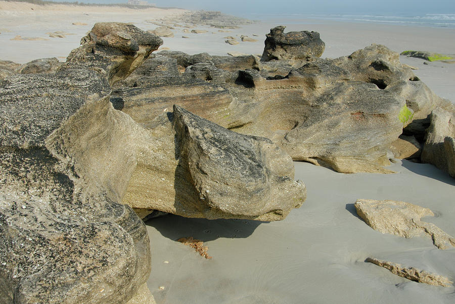 Beach rocks Photograph by David Campione