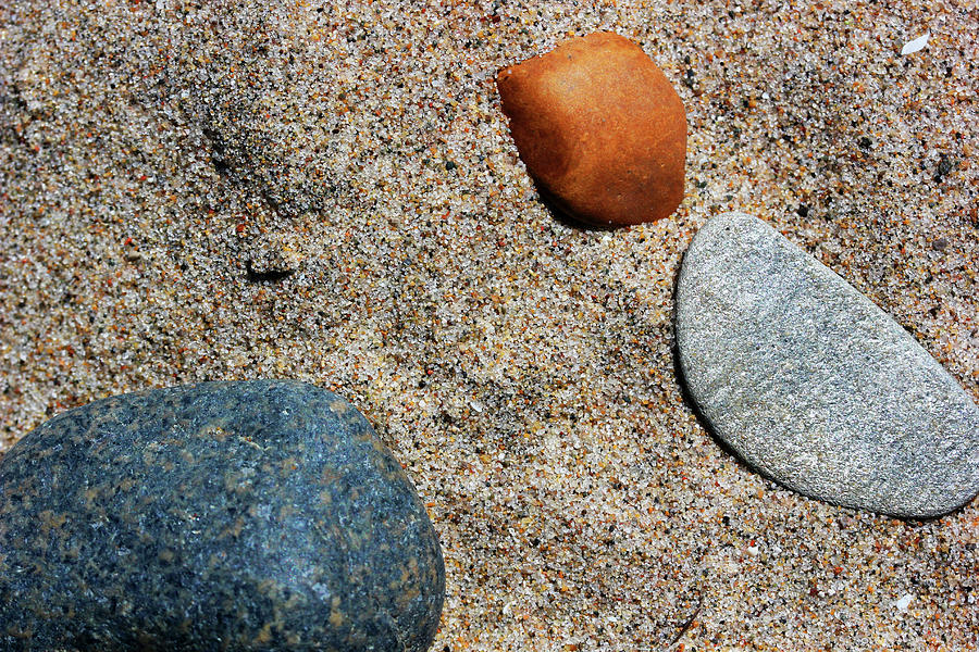 Beach Rocks Photograph by Mary Bedy