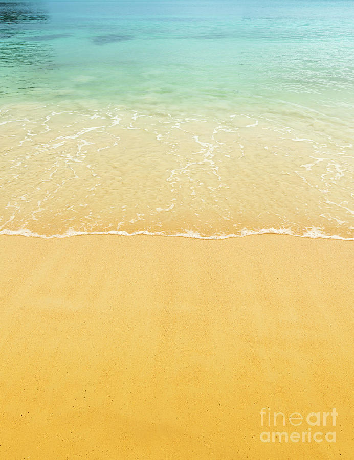 Beach Sand Background Photograph By Tim Hester