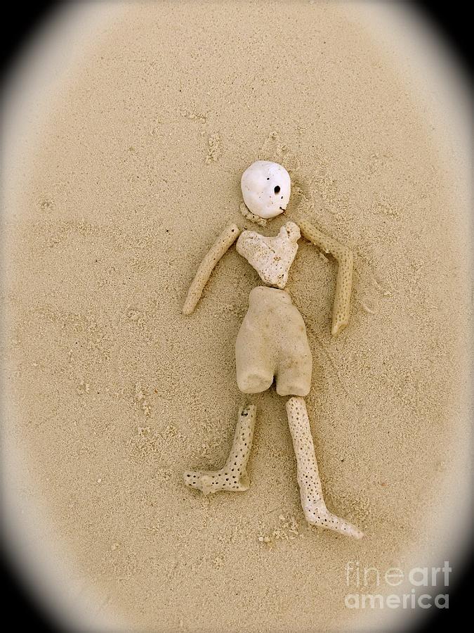 Beach Sculpture Photograph by Mafalda Cento