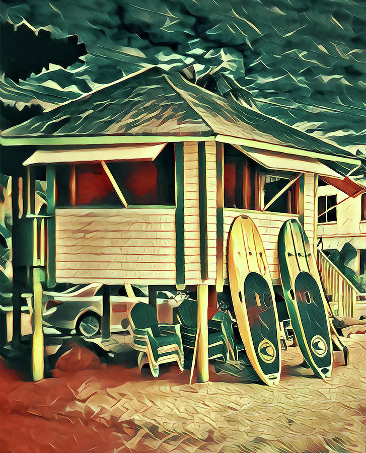 BEACH SHACK by Stan Lipski BEACH SHACK by Stan Lipski