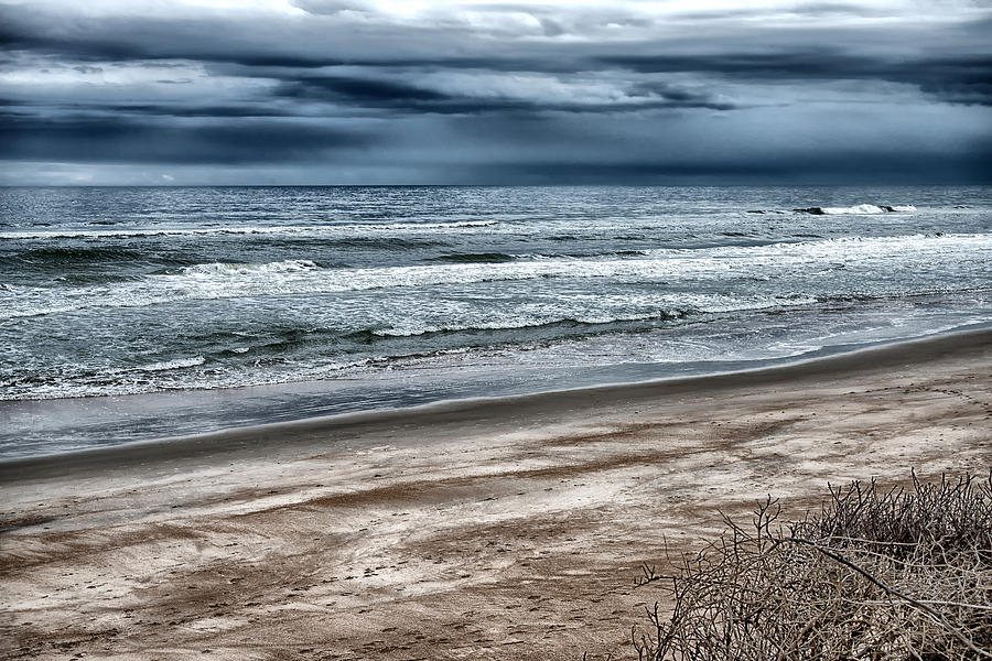 Beach Storm Photograph by Joseph Desiderio