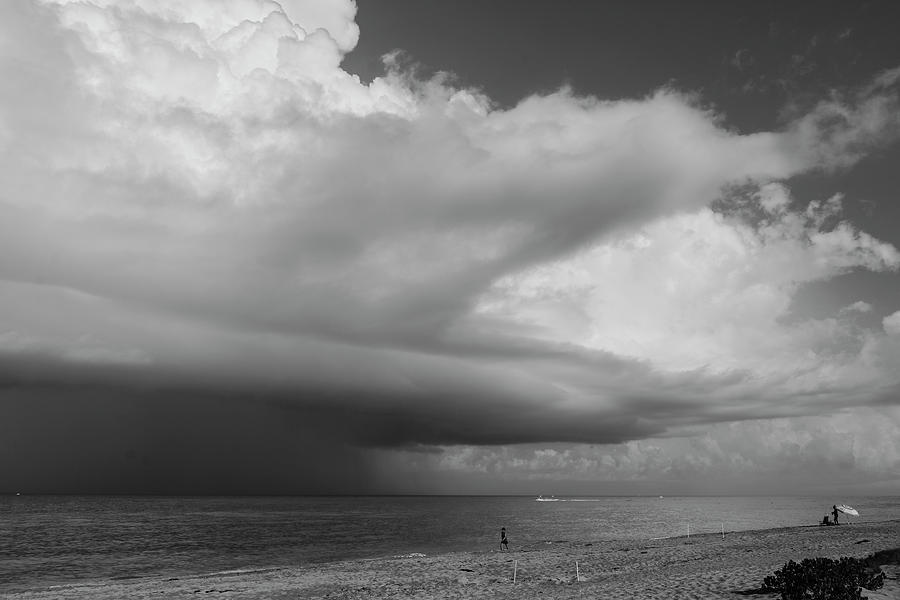 Beach Storm Photograph by Robert Wilder Jr