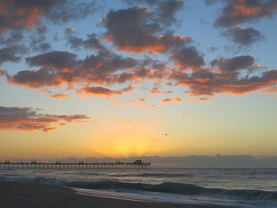 Beach Sunrise Photograph by Betty Buller Whitehead