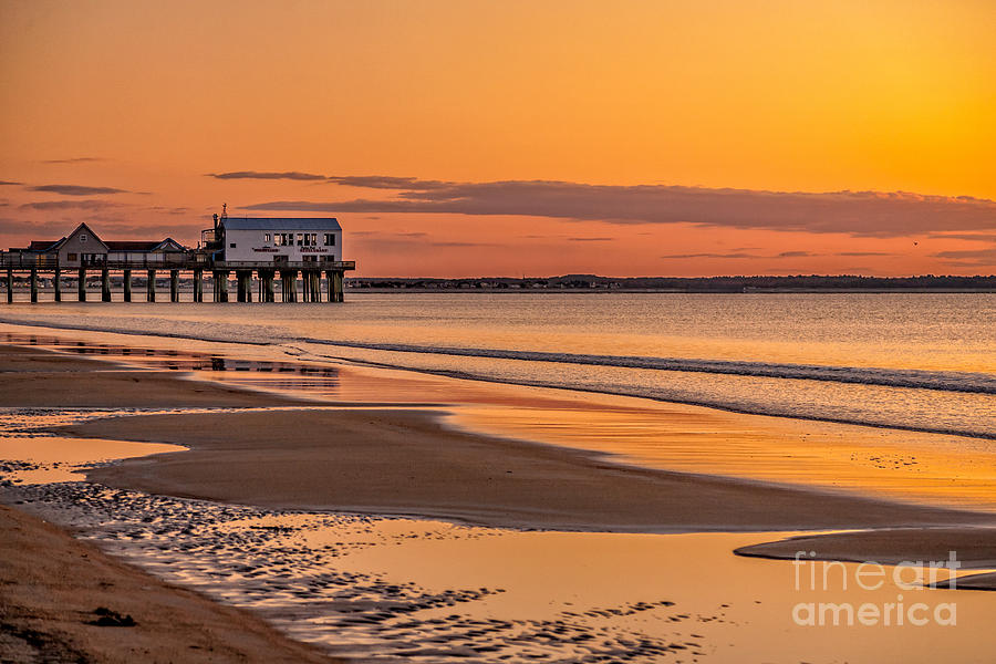 Beach Photograph - Beach sunrise by Gene Healy