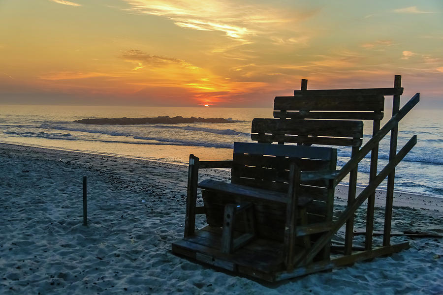 Beach Sunrise Photograph by Kathleen McGinley