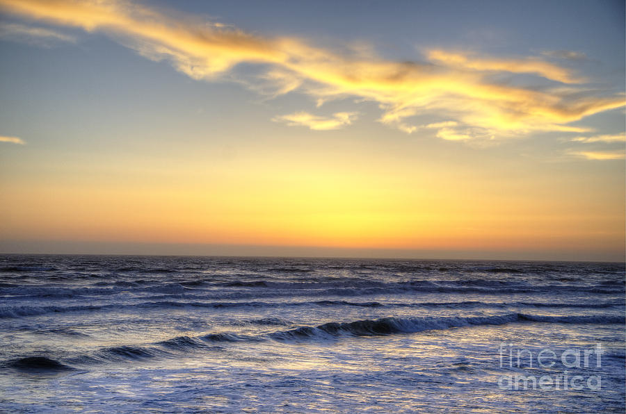 Beach Sunset Photograph by Jim And Emily Bush