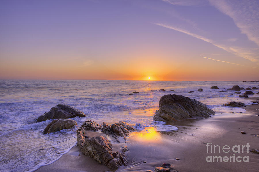 Beach Sunset Photograph by Juli Scalzi