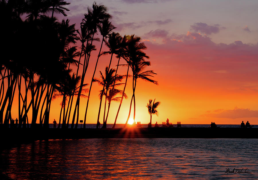 Beach Sunset Photograph by Mark Dahmke
