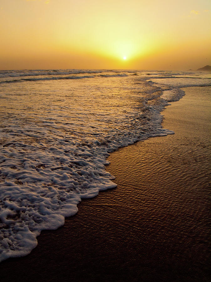 Beach Sunset Photograph by Steven Myers