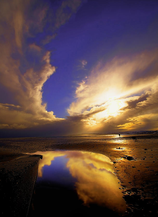 Beach Sunset Photograph by Svetlana Sewell