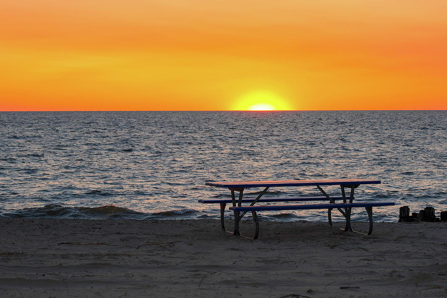 Beach Sunset Photograph by Tammy Chesney