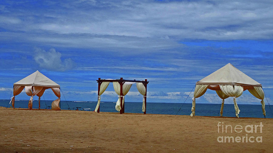 Beach Tents Photograph by Eunice Warfel