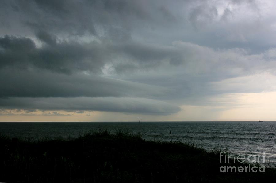 Beach Thunderstorm Photograph by Robert Wilder Jr