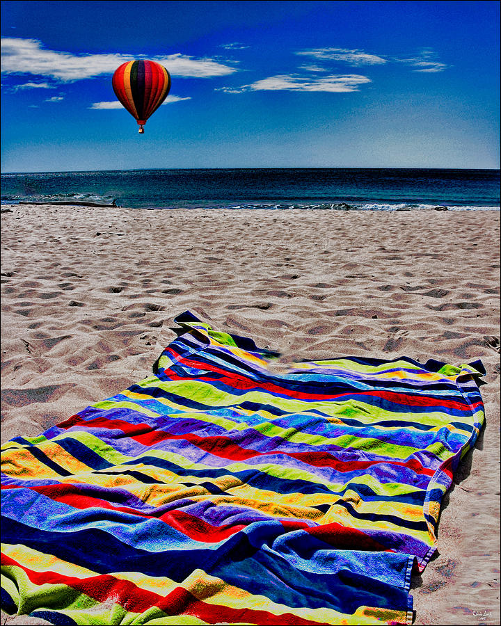 Beach Towel Photograph by Chris Lord