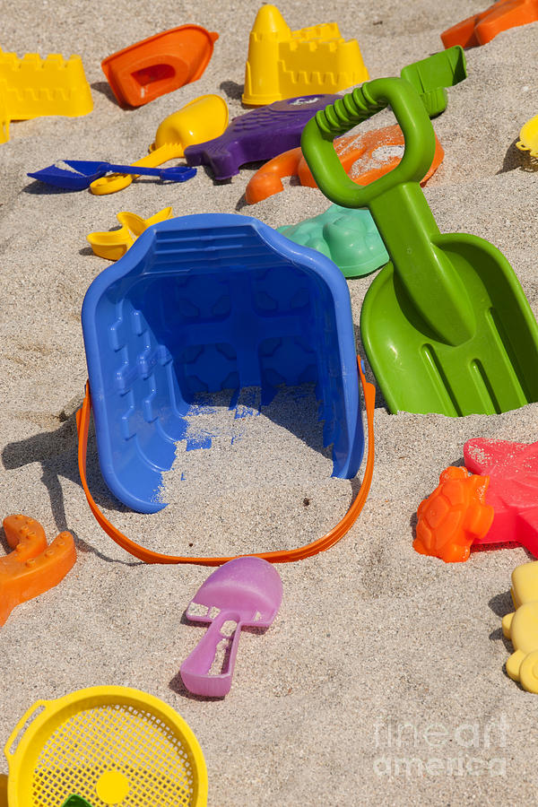 Beach Toys Photograph by Anthony Totah