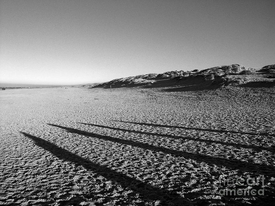Landscape Photograph - Beach With Shadows by Sascha Meyer Landscape Photograph - Beach With Shadows by Sascha Meyer