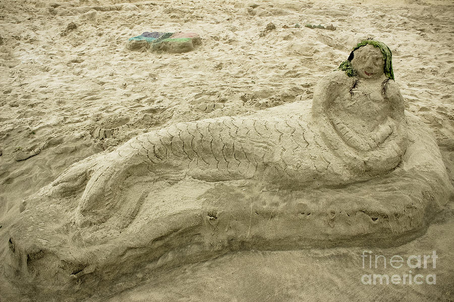 Beached Mermaid Photograph by Colleen Kammerer