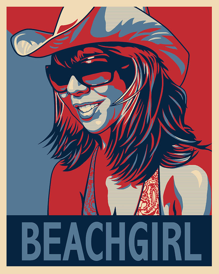 Beachgirl Digital Art by Sue  Brehant