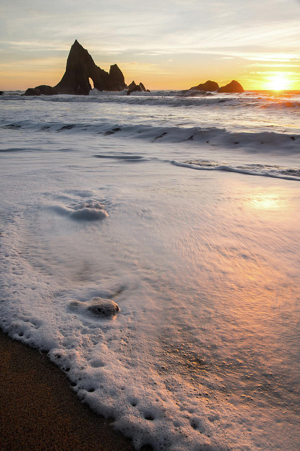 Beachin Sunset Photograph by Janet Kopper