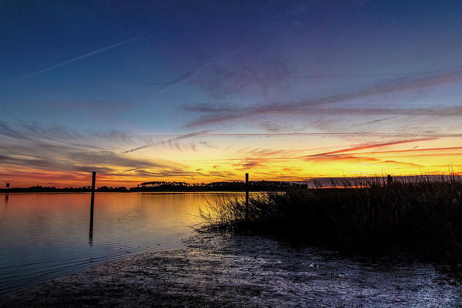 Sunset Photograph - Beachside by Mike Dunn