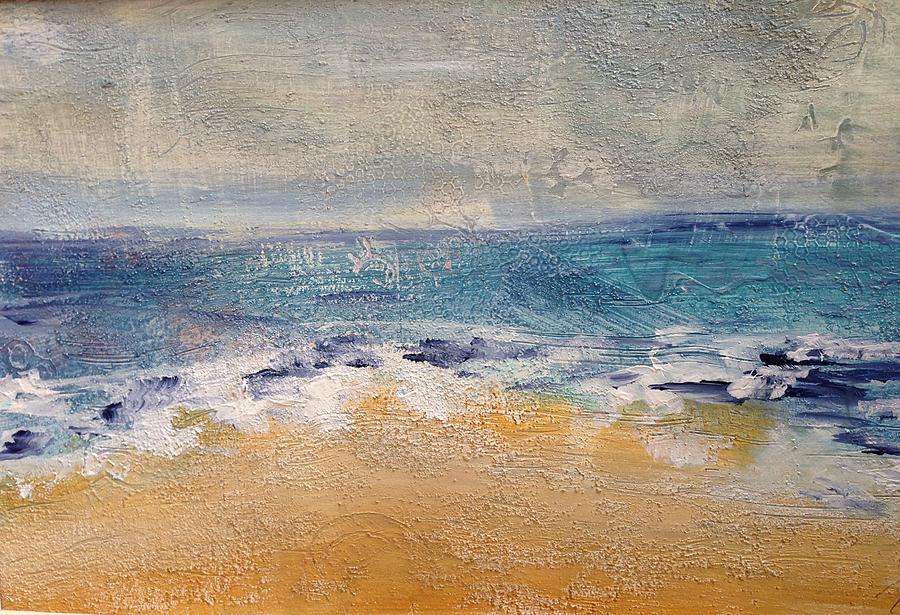 Beachy Painting by Denise June - Fine Art America