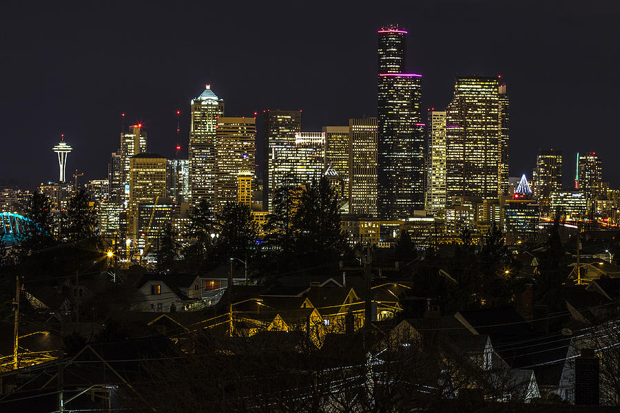 Beacon Hill Seattle Cityscape Photograph by Matt McDonald