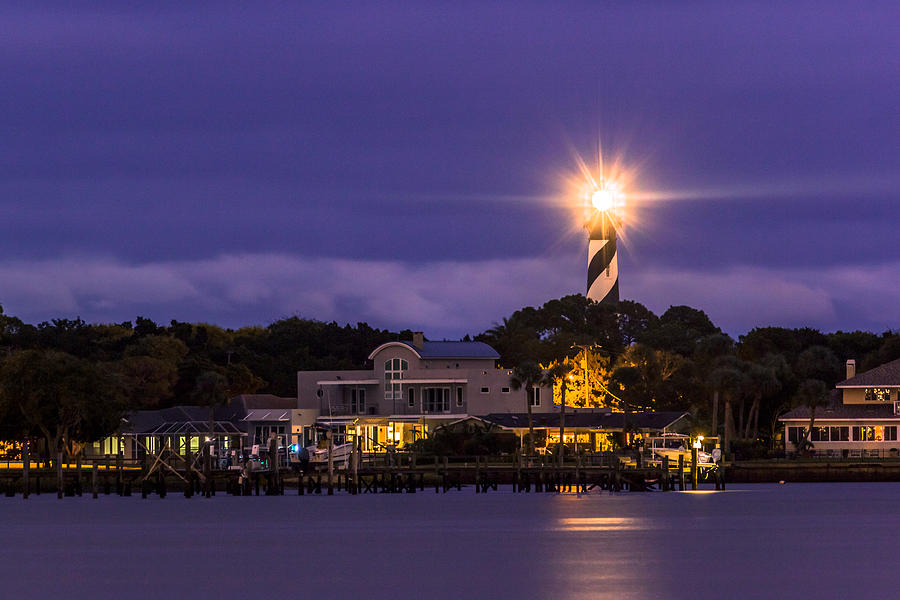 Beacon In The Night Photograph by Rob Sellers