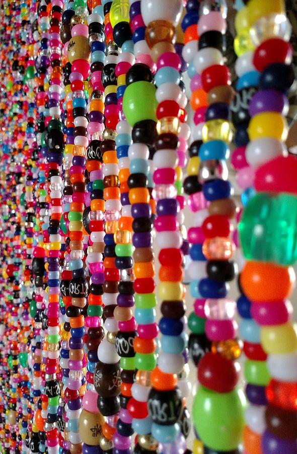 Bead Curtain Photograph by Carl Moore