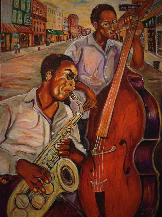 Beale Street Painting by Emery Franklin