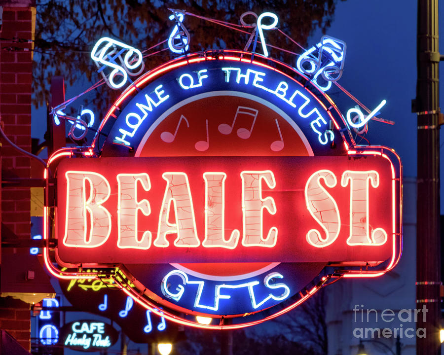 Beale Street Home of the Blues Photograph by Jerry Fornarotto