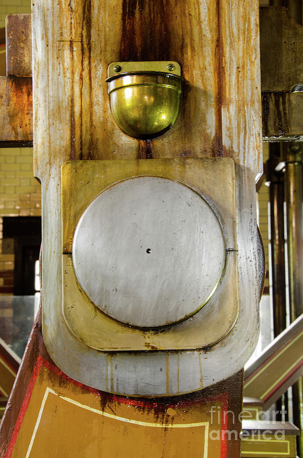 Beam engine bearing Photograph by Steev Stamford