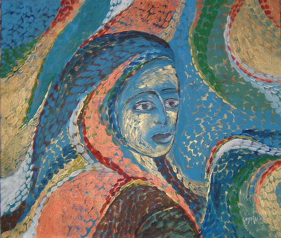 Bean Lady Painting by Gayatri Manchanda - Pixels