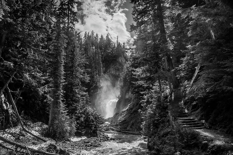 Bear Creek Falls As Well Photograph