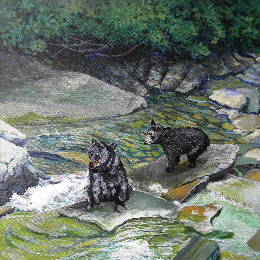 Bear Creek Painting by Jeanette Jarmon