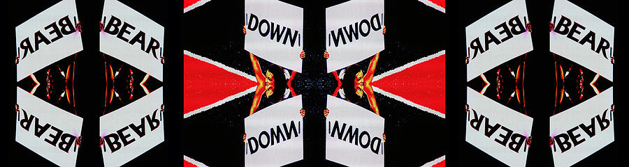 Football Photograph - Bear Down by Stephen Farley Football Photograph - Bear Down by Stephen Farley