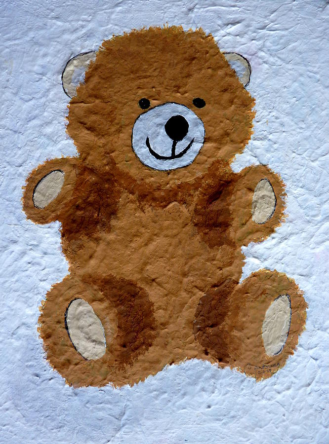 Bear Hug Painting by Pj LockhArt