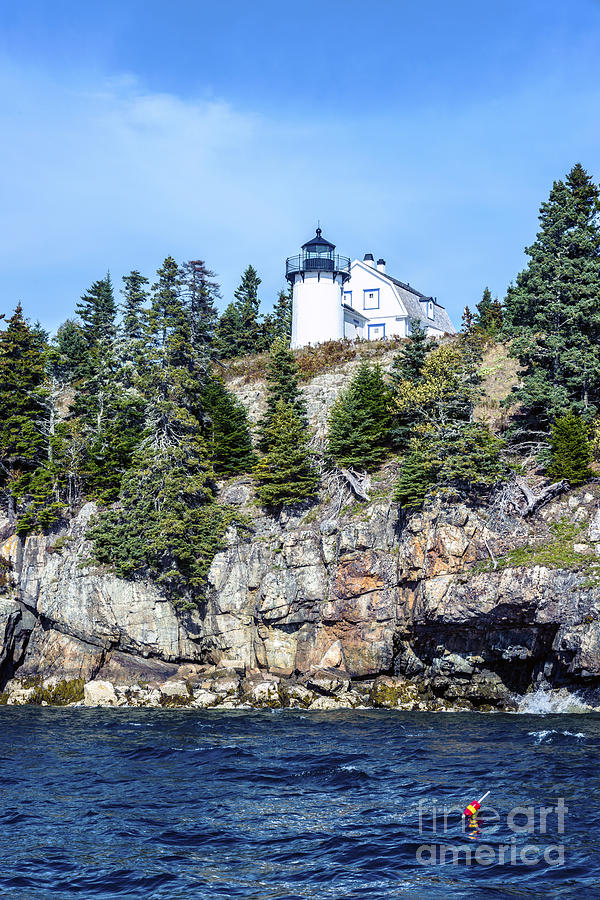 Bear Island Lighthouse Photograph by Anthony Baatz