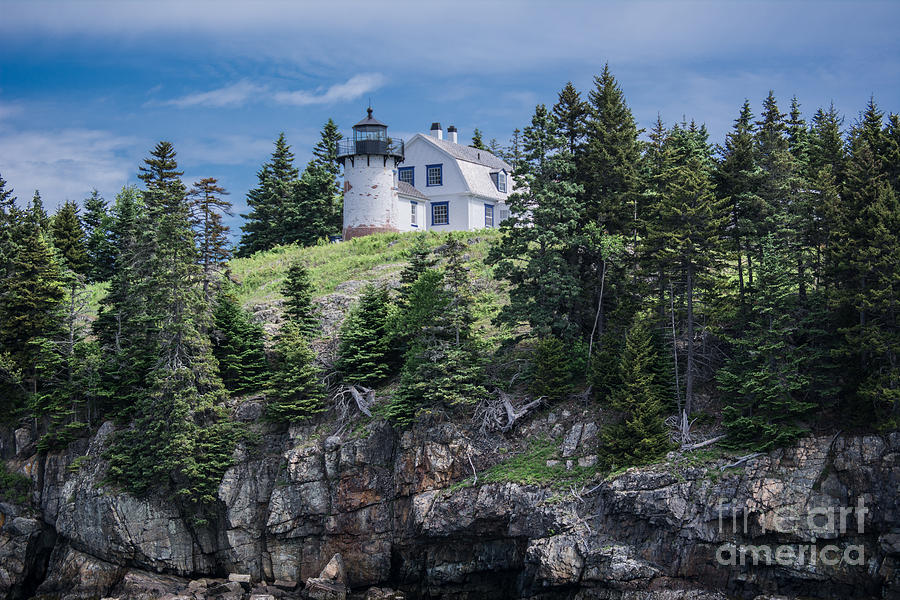 Bear Island Lighthouse, Maine No.2 Photograph by John Greco