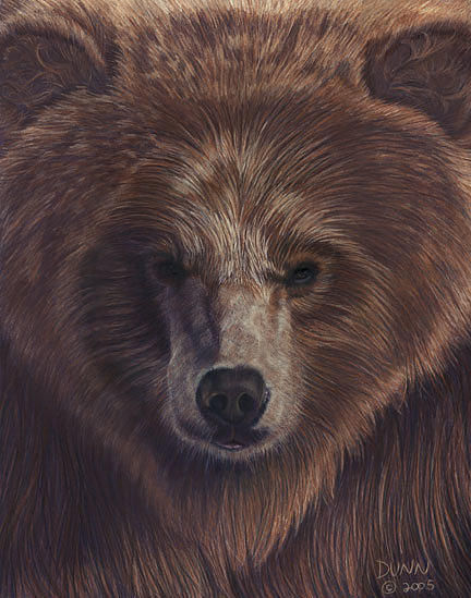 Bear Painting by Jason Dunn