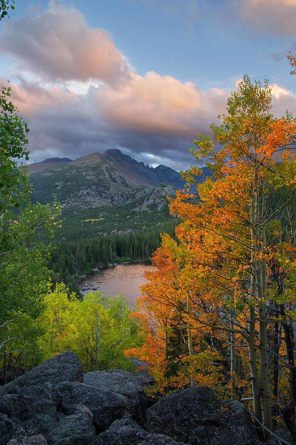 Bear Lake Autumn Photograph by Aaron Spong