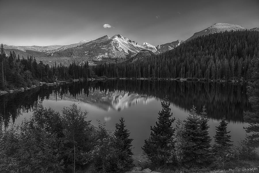 Bear Lake in Black and White Photograph by Gary Lengyel - Fine Art America