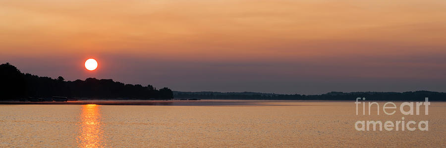 Bear Lake Summer Sunrise Panorama Photograph