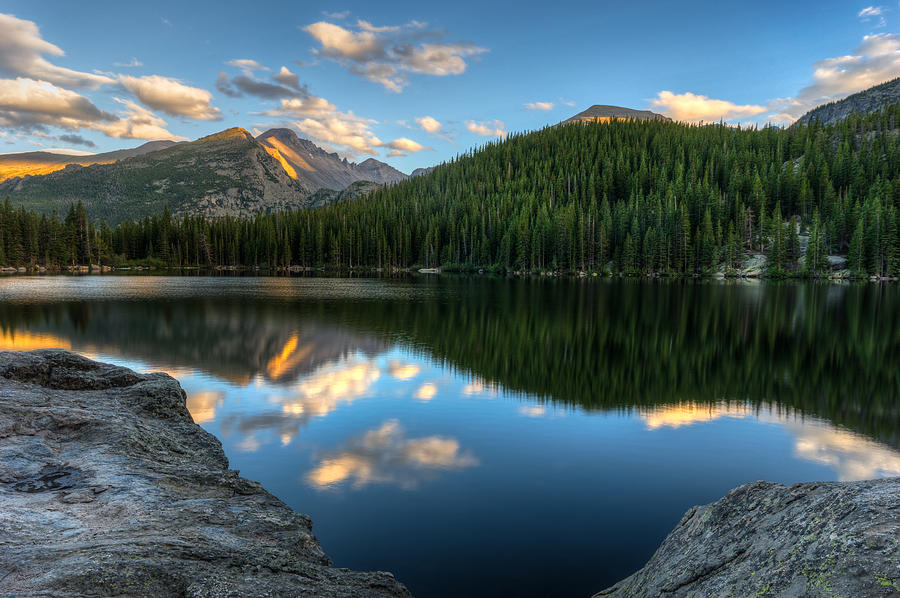 Bear Lake Sunset 6417 Photograph by Philip Esterle | Fine Art America