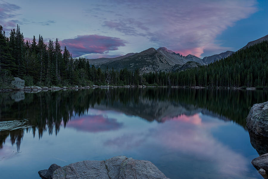 Bear Lake Sunset Photograph by John Vose