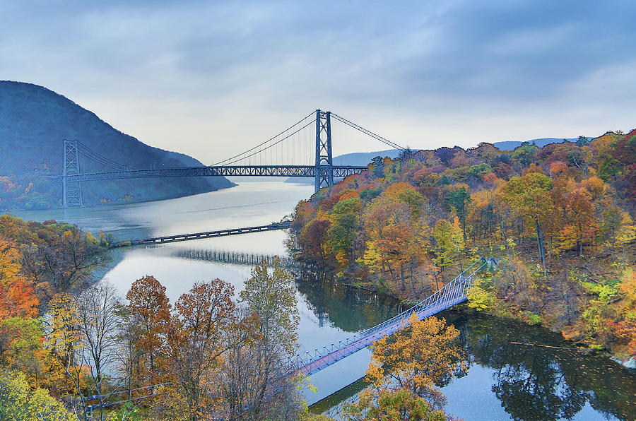 Bear Mountain Bridge Photograph by Charles Norfleet - Fine Art America