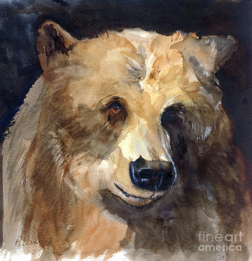 Bear Painting by Rhonda Hancock