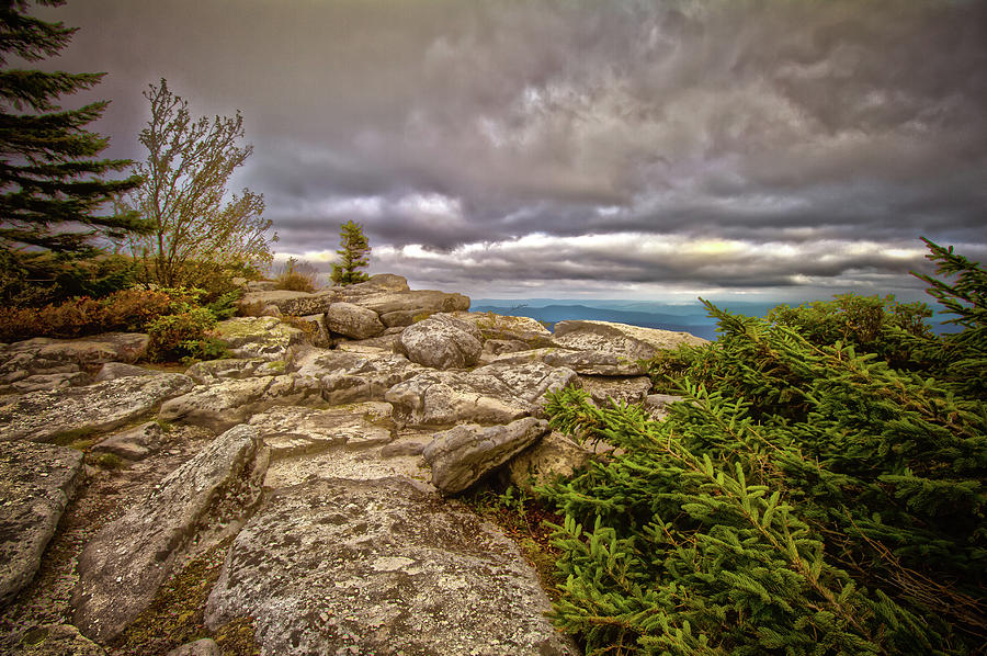 Bear Rocks Storm Photograph by Daniel Houghton
