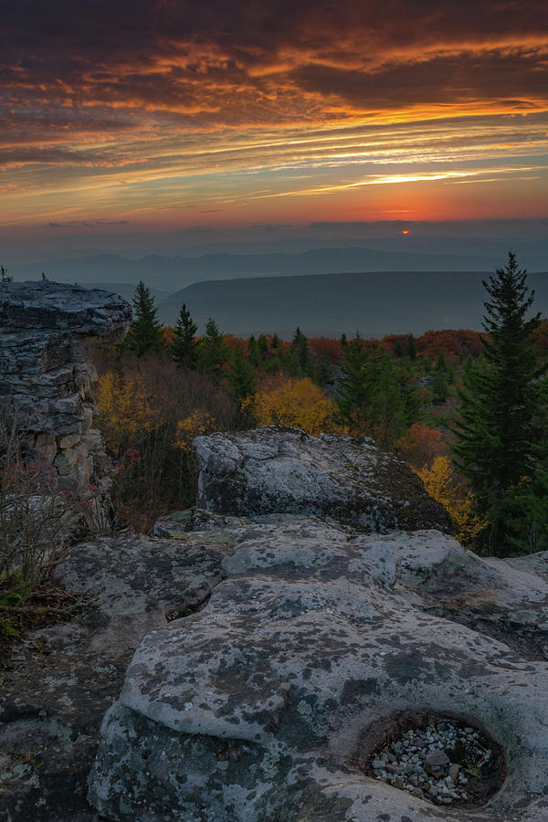 Bear Rocks Sunrise 2 Photograph By Jason Funk 