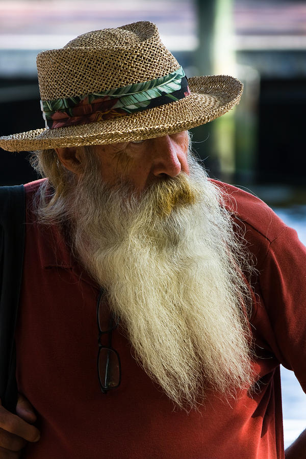 Bearded Man Photograph by Ed Gleichman